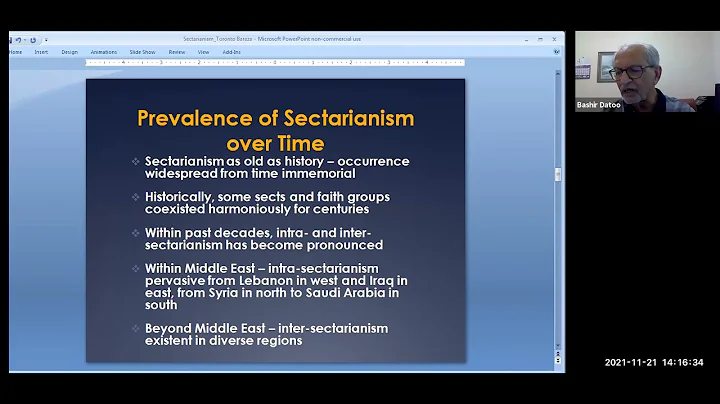 The Evil of Sectarianism: Its Underpinnings and Po...