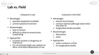 HCI2021-L21: Usability testing (part I)