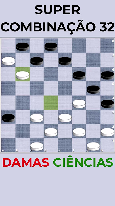 Jogo de Damas Online: Exercícios Táticos ( Morte das duas Damas