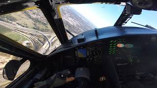 E-2 Hawkeye Overhead Break to Full Stop