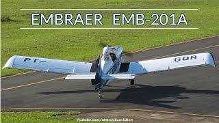 Avião Agrícola Embraer Ipanema EMB-201A Agricultural Aircraft | EJ Aviação Agrícola | PT-GQR