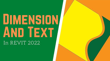 How To Add text and Dimension in Revit Architecture | KITE Tutorials