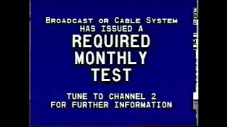 [Cablecomm] EAS Required Monthly Test  [Parkersburg WV] [12/16/1999]