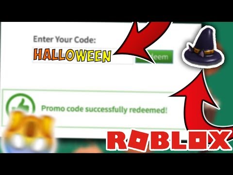 New Code Free Halloween Items Roblox Promo Codes 2019 Halloween Special Youtube