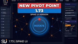 SpikeUI 1.73 में नया क्या है | ट्रांसफॉर्मेशन के लिए नए पिवट पॉइंट का उपयोग कैसे करें screenshot 2