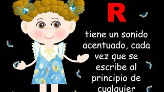 La R Y Rr En El Idioma Espanol Videos Para Ninos Lenguaje Youtube