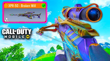 *NEW* LEGENDARY XPR - BROKEN WILL 😍 (COD MOBILE)