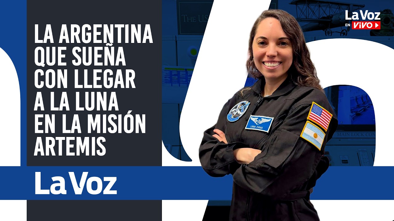 LORNA EVANS: La ARGENTINA que SUEÑA CON LLEGAR A LA LUNA en la MISIÓN ARTEMIS