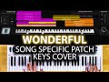 Wonderful MainStage patch keyboard cover- CAIN