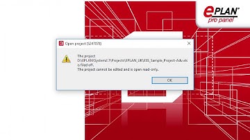 Back up a project in EPLAN