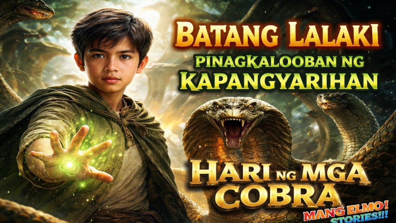 BATANG LALAKI PINAGKALOOBAN NG KAPANGYARIHAN  HARI NG MGA COBRA | Mang Elmo Story