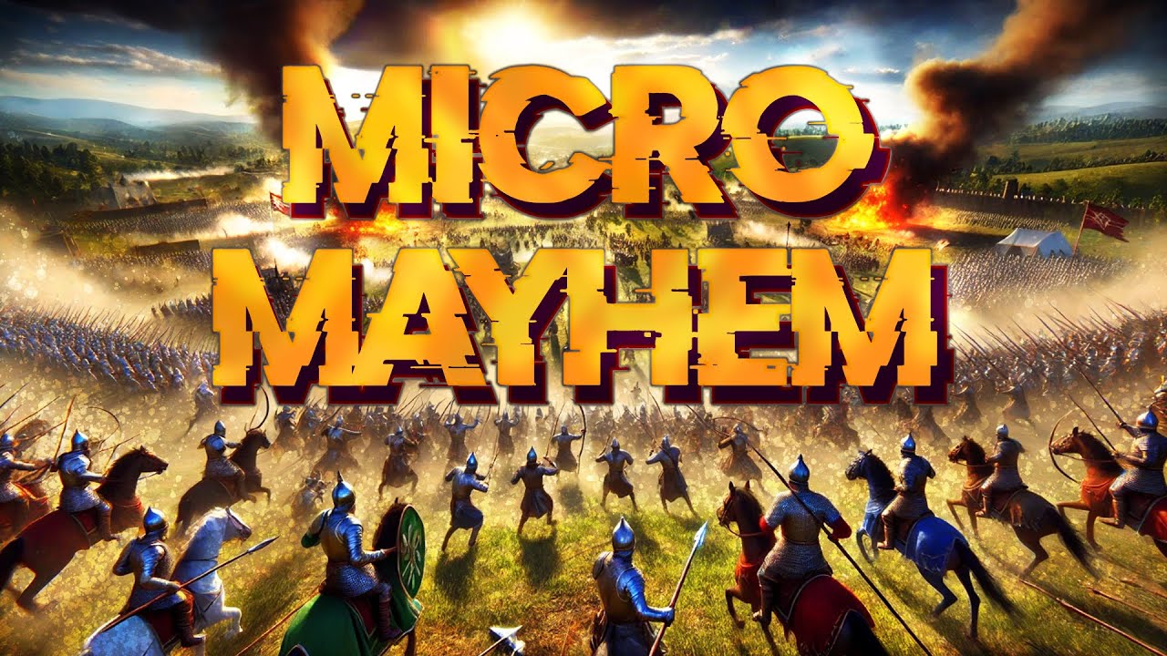 MICRO MAYHEM: NEW AOE4 MODDED GAMEMODE!!! - YouTube