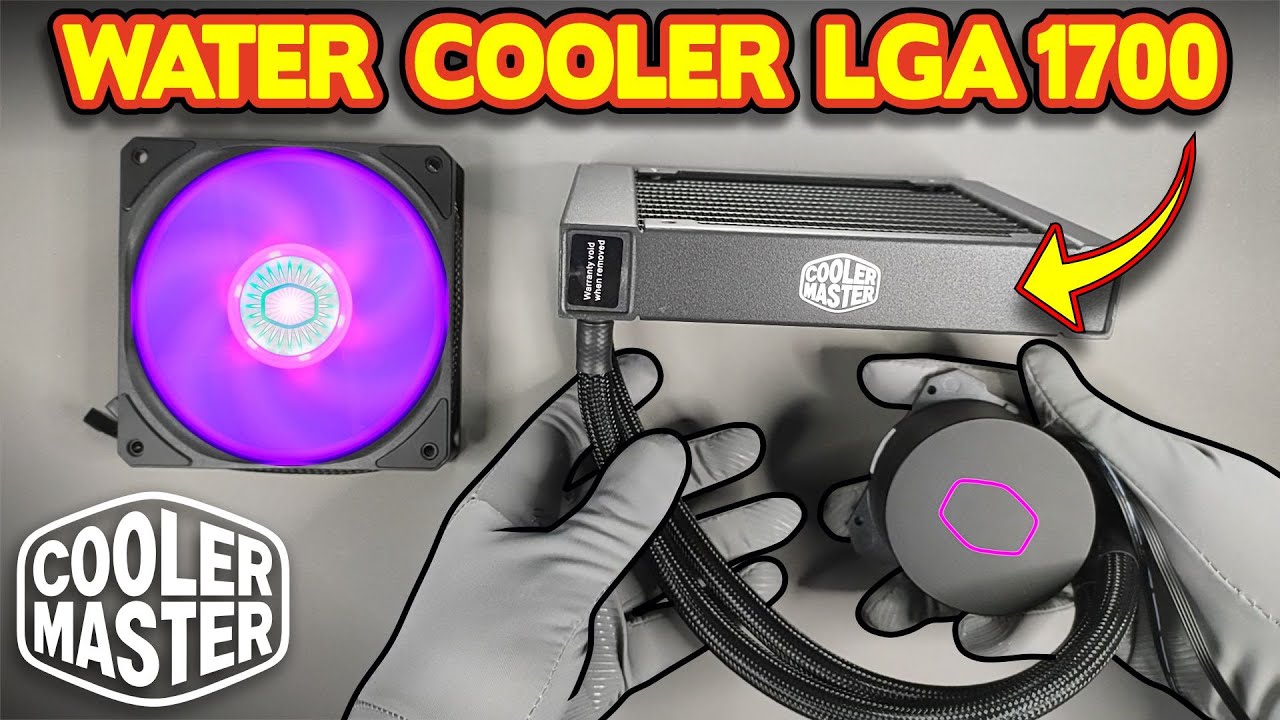 WATER COOLER para LGA1700 MASTERLIQUID ML120L V2 RGB COOLER MASTER