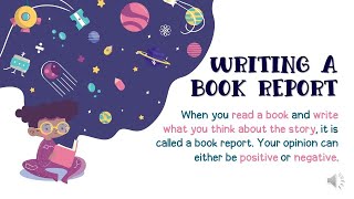 (YEAR 6) Write a Book Report - Writing Lesson