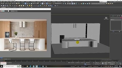 3DsMax Tutorials, Learn 3D Modeling a Designer Interior in 3dsmax ( Part 2)