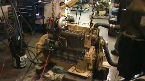 indianadiesel.com run in on a Caterpillar 3046 mhk rebuilt engine