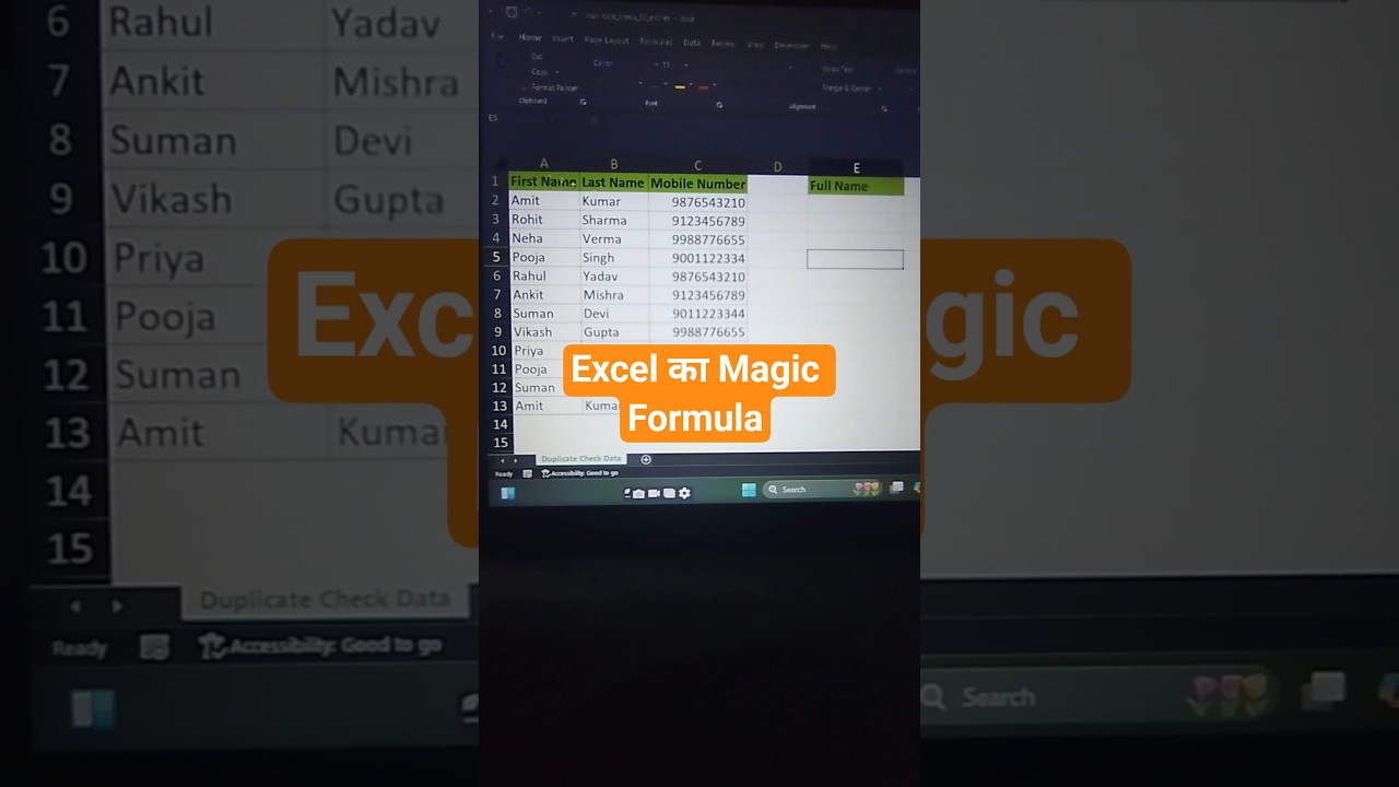 excel formula hindi | excel unique formulas | 
