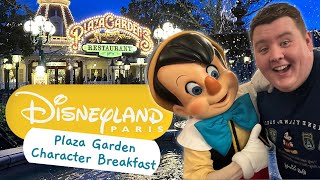 Disneyland Paris Solo Trip Vlog 3 | Plaza Gardens Character Breakfast Full Experience & Review! 🍽️