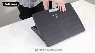 Fellowes Office Suites™ Microban® Adjustable Footrest