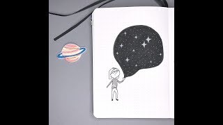 Stars Flashlight | Space Doodle Idea