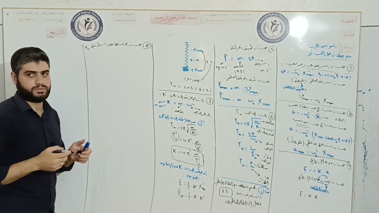 ملاحظات لحل مسائل النواس المرن (2)