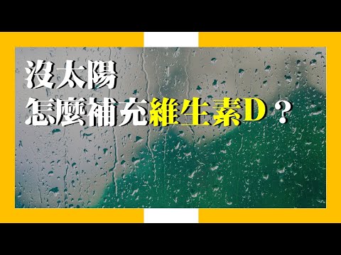 沒太陽怎麼補充維生素D？