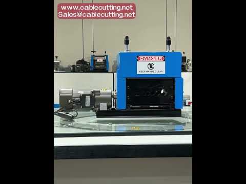 Electric Wire Stripping Machine 6090-180-W for Recycling Copper Wire