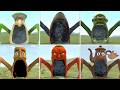 ALL SEA MONSTERS PATAPIM, TRALALERO, LIN GANG, PEPPERDINDUN, TUNGTUNG, TATATA SAHUR WHO IS STRONGEST