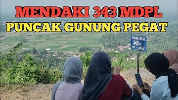 MENDAKI 343 MDPL, PUNCAK GUNUNG PEGAT BLITAR ‼️