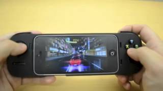 iPhone用コントローラG550　iPad touchを装着してゲームプレイ　#3