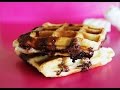 Gaufre feuilletée fourrée au nutella en 5 minutes