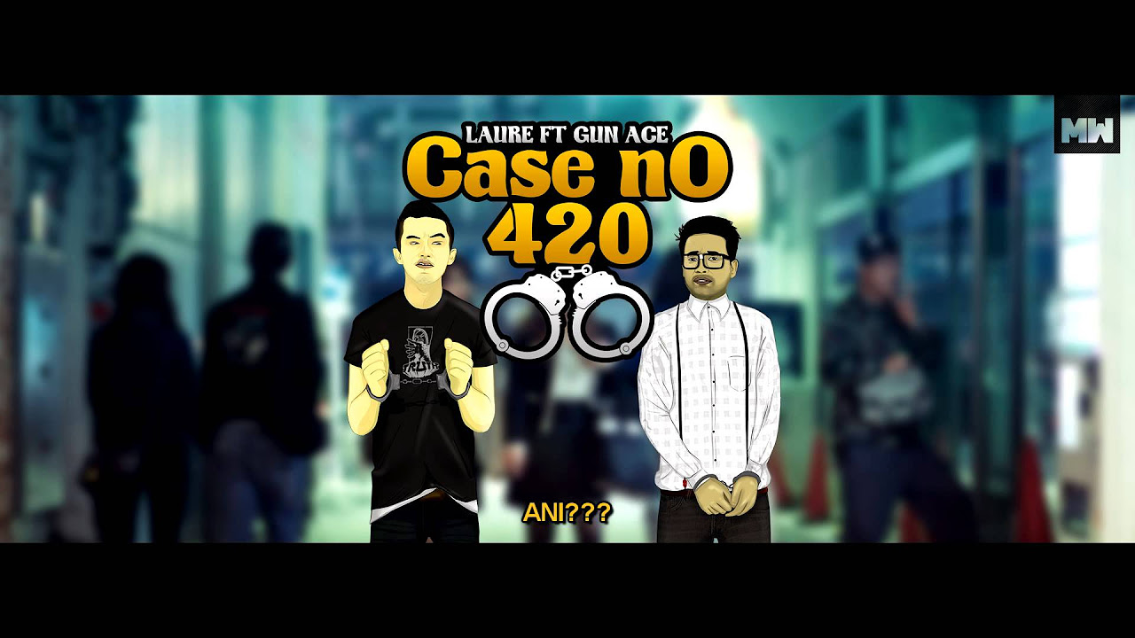 LAURE   Case No 420 ft GUN ACE OFFICIAL LYRICS VIDEO HD