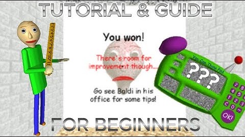 Baldi basics Classic Remastered Classic Style SECRET ENDING TUTORIAL