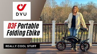 REALLY COOL STUFF | DYU D3F 14 Inch Mini Folding Electric Bike