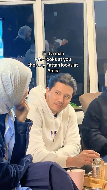 amboii abglong pandangan tu #fattmira #fattahamin #amiraothman #radin