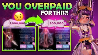 DON'T OVERPAY FOR THIS SET In Royalloween 2022!  Royale High Halloween Update Tips.