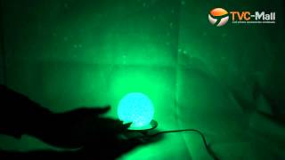 TVC Mall: Color Changing 3W Crystal Magic Ball LED Light with Sound Activated Function Review