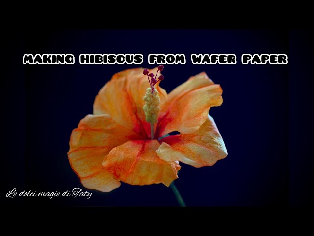 Wafer Paper Flowers Tutorial - Happy Happy Nester