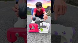 Mini Sewing Machine Testing #shorts