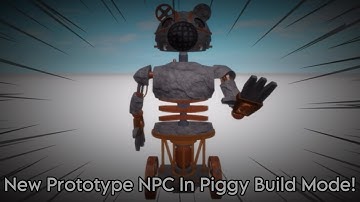 New Prototype NPC In Roblox Piggy Build Mode!