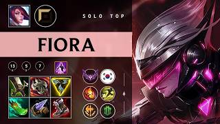 Fiora Top vs Zaahen - KR Master Patch 26.06