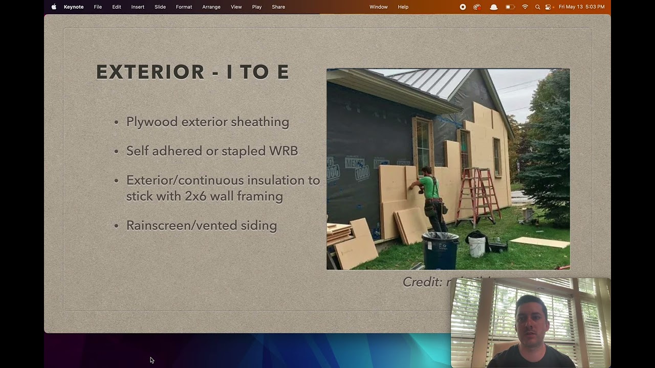 Climate 4B - Wall assembly type 1