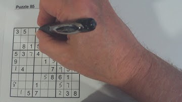 Sudoku Primer 83 - pop-quiz solving a hard puzzle (sudoku training tips)