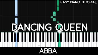 ABBA - Dancing Queen (Easy Piano Tutorial) chords