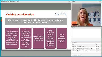 Insight Training Webinars IFRS 15 0