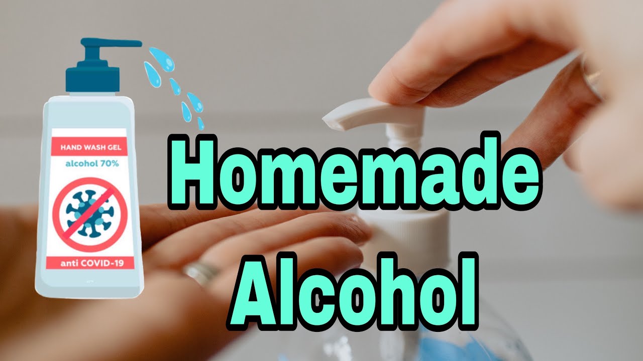 Diy Sanitizer How To Make Alcoholfree Hand Sanitizer At Home YouTube