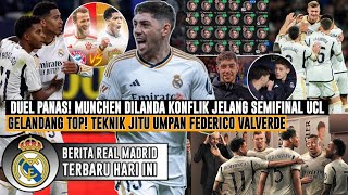 JELANG UCL❗Real Madrid Fokus Taktik ! Bayern Konflik UCL 😁 Valverde Gelandang jitu ⚪️ Berita Madrid