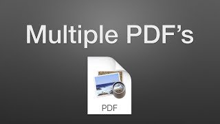 How to Combine Multiple PDF's into One on a Mac screenshot 4