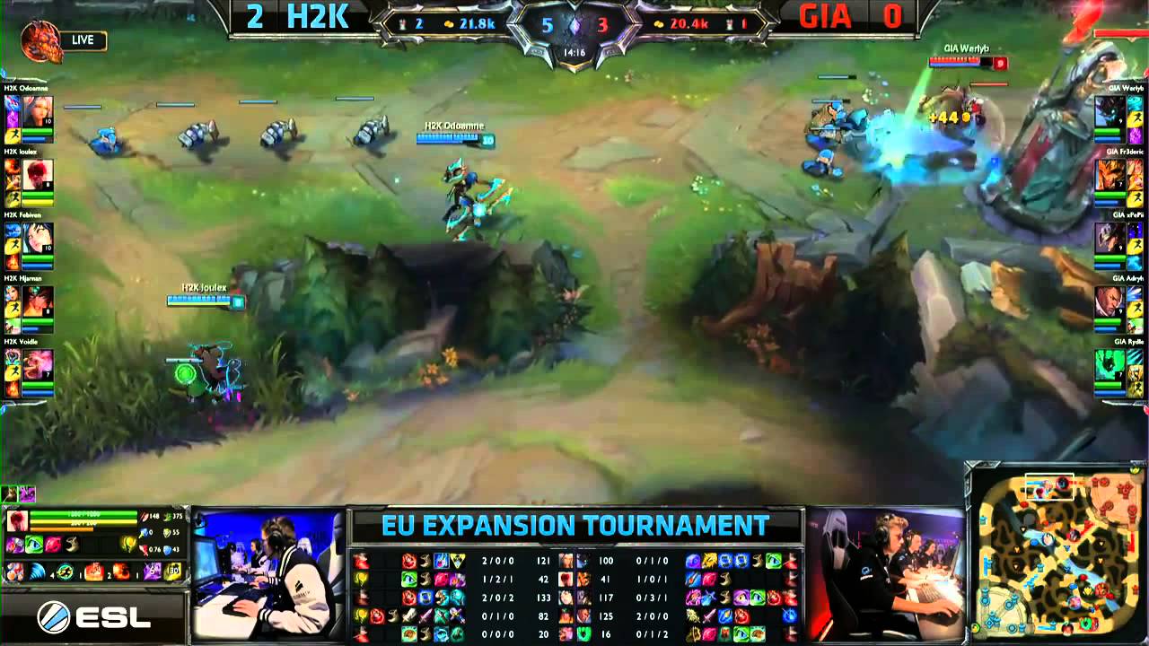 GIA vs H2K   Game 3   EU Expansion Tournament, Winner's Finals   Giants vs H2K VOD