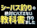 【シーバスの教科書です】釣れない方は一発で解決します！